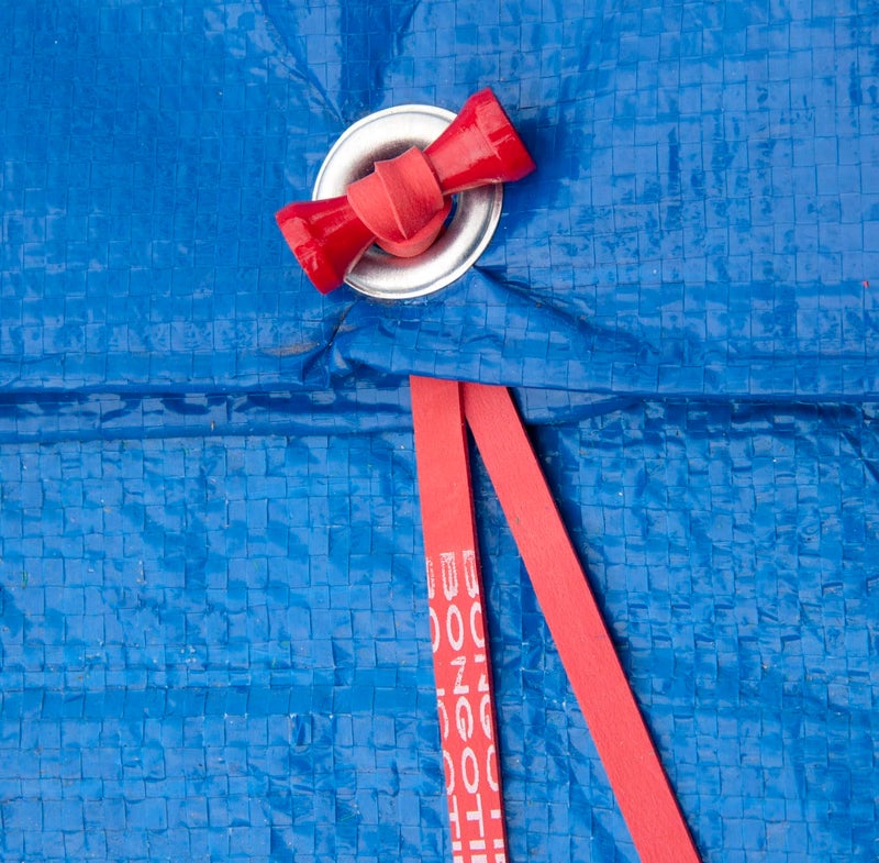 BongoTies ALL RED Bongo Ties A5-01-R - 10 Pack ~ Professional cable ties made of natural rubber and bamboo ~ HANDY TIES FOR CABLES AND OTHER UNRULY ITEMS - Image 4